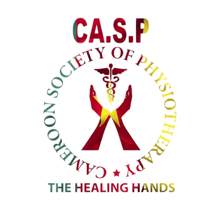 Cameroon Society of Physiotherapy emblem — The Healing Hands